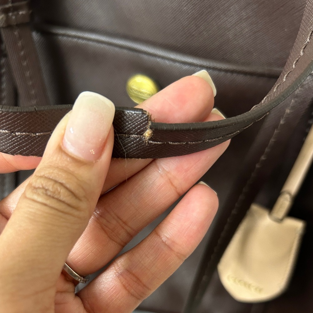Coach Purse Tote - Brown - Picture 15 of 16